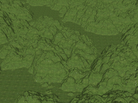 Modelo SU de Cordilheira Moderna Modelo 3D