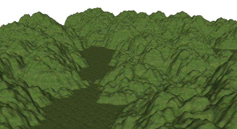 山脉和山脉的 SketchUp 模型 3D 模型 .c4d .max .obj .3ds .fbx .stl .blend 