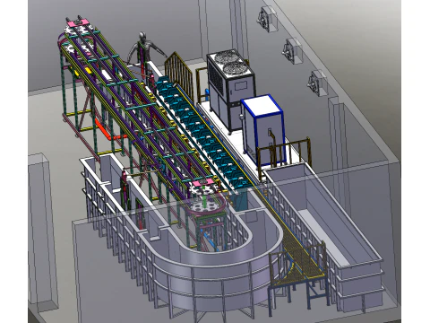 Etching line full line SolidWorks editable 3D Model