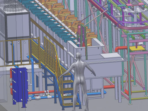 Etching line full line SolidWorks editable 3D Model
