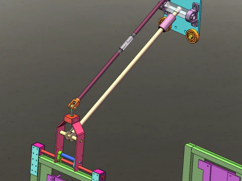 Etching line full line SolidWorks editable 3D Model