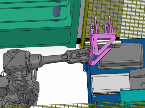Deneme ihmal markalama iş istasyonu SolidWorks düzenlenebilir 3D Model