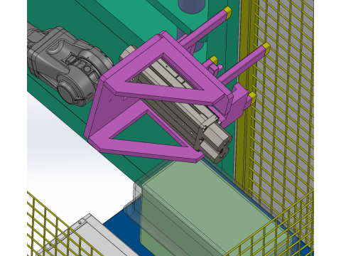 Deneme ihmal markalama iş istasyonu SolidWorks düzenlenebilir 3D Model