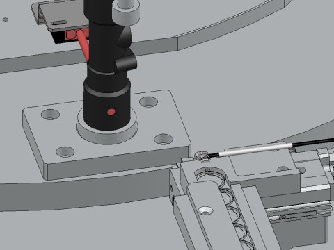 水流センサー組立機 SolidWorks 編集可能 3Dモデル