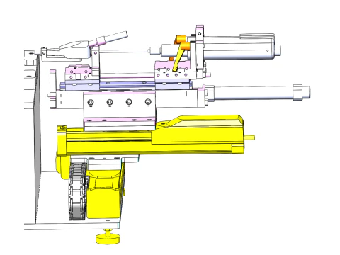 Desktop screw tightening machine SolidWorks editable 3D Model