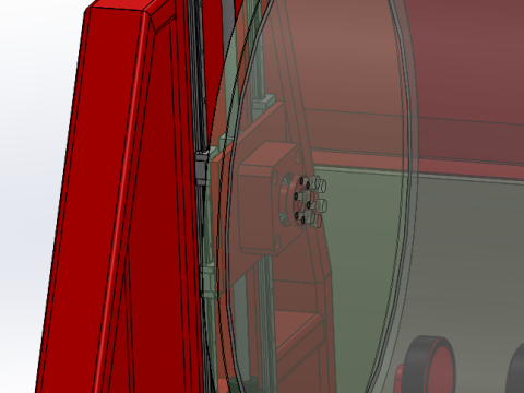 Горизонтальна машина для різання по довгій осі SolidWorks з можливістю редагування 3D Модель