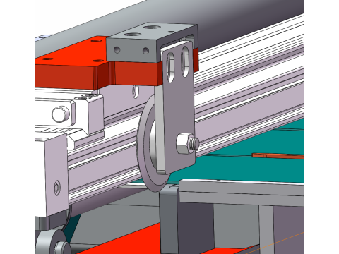 Kağıt kesme ekipmanı SolidWorks düzenlenebilir 3D Model