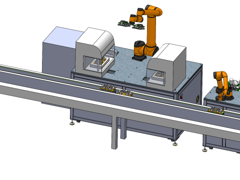 Проектирование полностью автоматического дозирующего оборудования 3D Модель