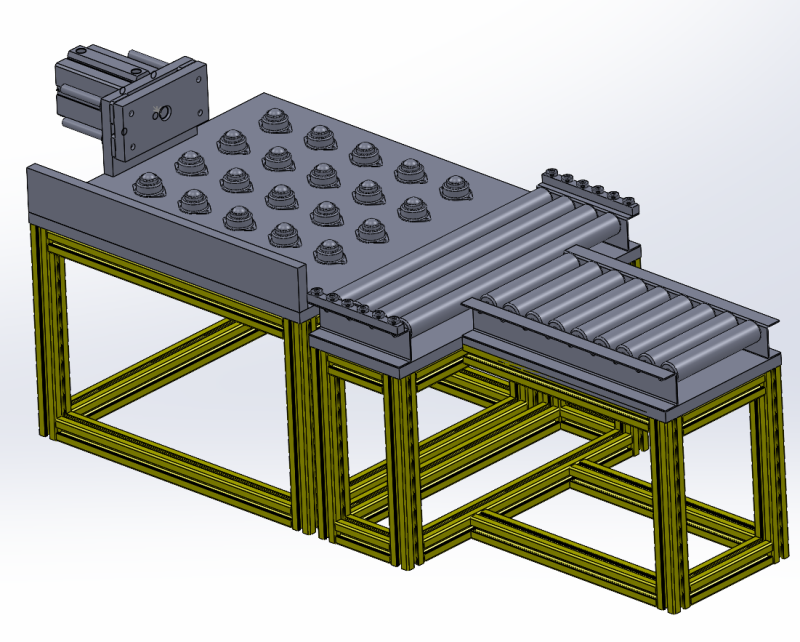 新能源汽车电池组加工生产线设计 3D 模型 .c4d .max .obj .3ds .fbx .stl .blend 