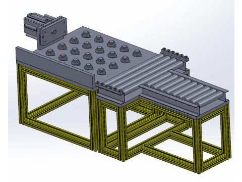 Розробка виробничої лінії для виробництва автомобільних акумуляторних батарей New Energy 3D Модель