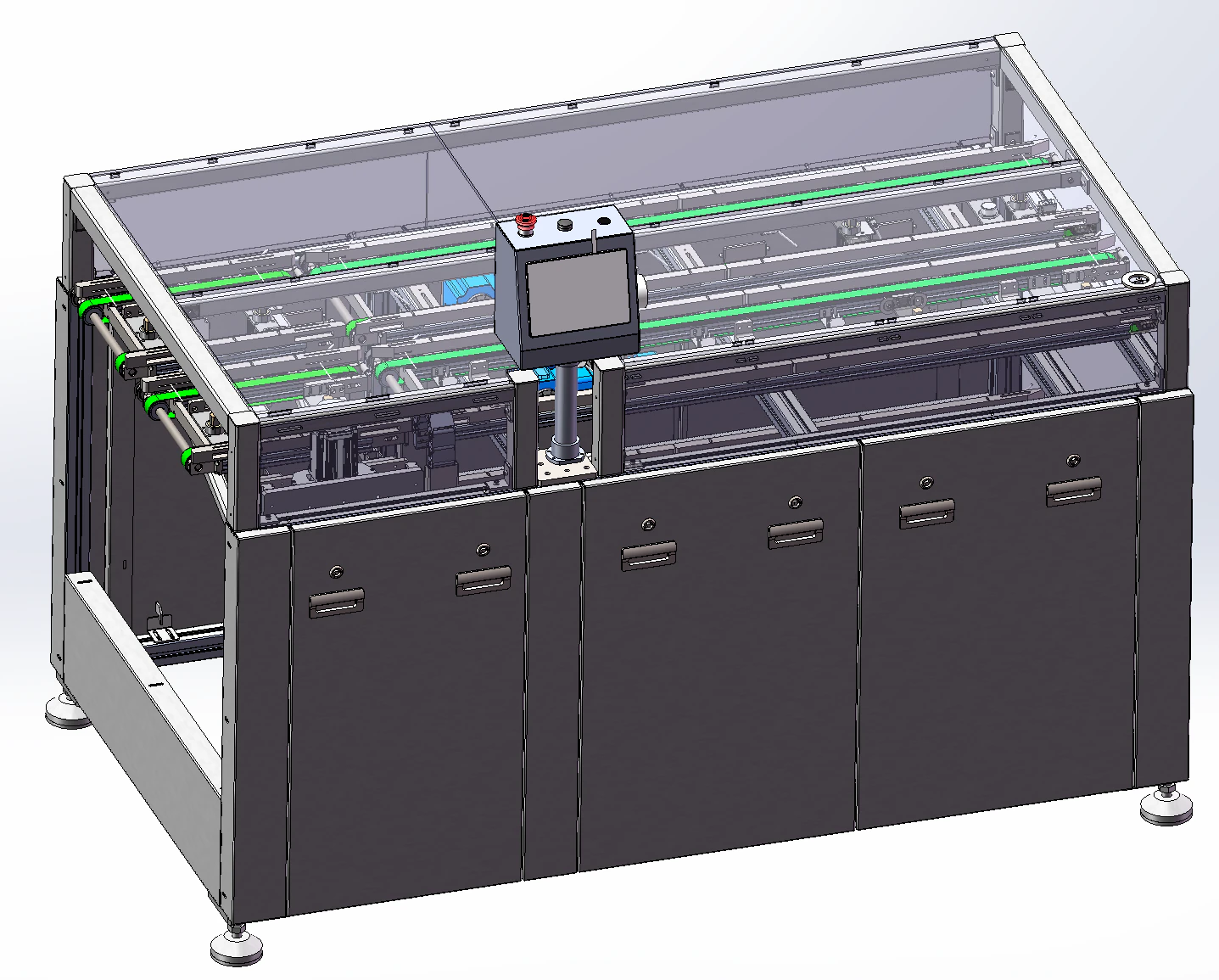 Material Return Station - Editable SolidWorks Format 3D Model .c4d .max .obj .3ds .fbx .stl .blend 