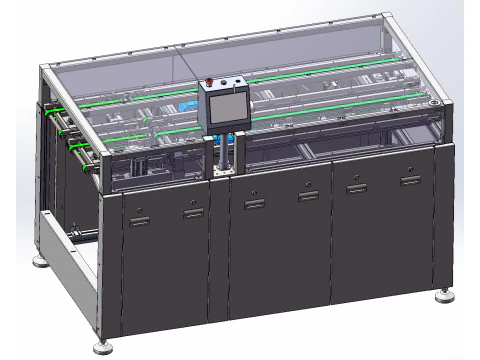 Material Return Station - Editable SolidWorks Format 3D Model