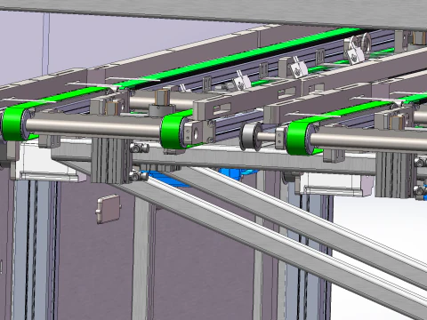 Material Return Station - Editable SolidWorks Format 3D Model