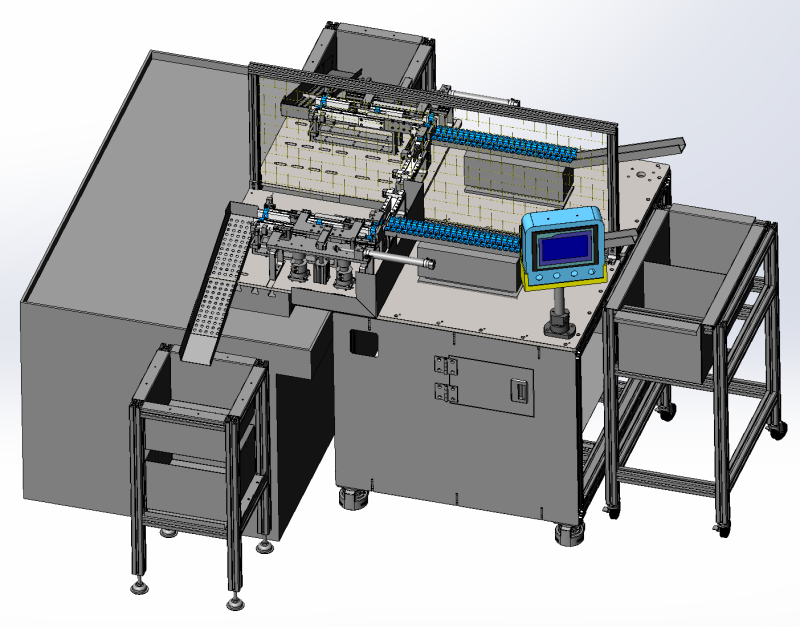 Taraudeuse automatique SolidWorks modifiable Modèle 3D .c4d .max .obj .3ds .fbx .stl .blend 