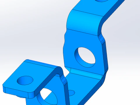 Automatic tapping machine SolidWorks editable 3D Model