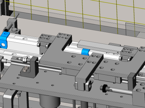 Taraudeuse automatique SolidWorks modifiable Modèle 3D
