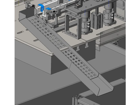 Automatic tapping machine SolidWorks editable 3D Model