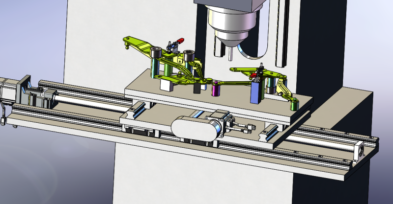 自動車用クランクアームリベット打機 SolidWorks 編集可能 3Dモデル .c4d .max .obj .3ds .fbx .stl .blend 