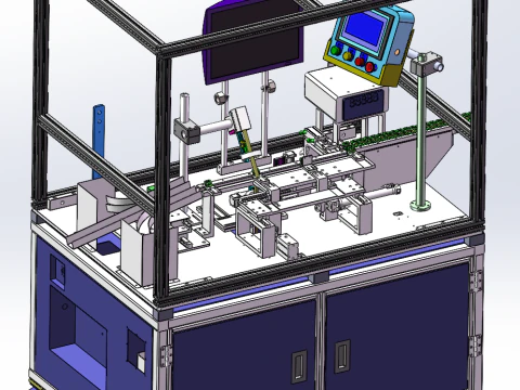 Plug Inspection Equipment SolidWorks editable 3D Model