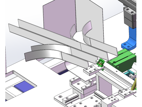 प्लग निरीक्षण उपकरण सॉलिडवर्क्स संपादन योग्य 3D मॉडल