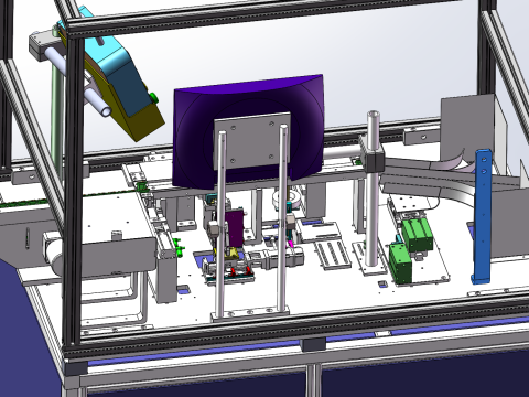 प्लग निरीक्षण उपकरण सॉलिडवर्क्स संपादन योग्य 3D मॉडल