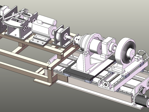 Помилка повернення прецизійного планетарного редуктора та пристрій вимірювання жорсткості SolidWorks з можливістю редагування 3D Модель