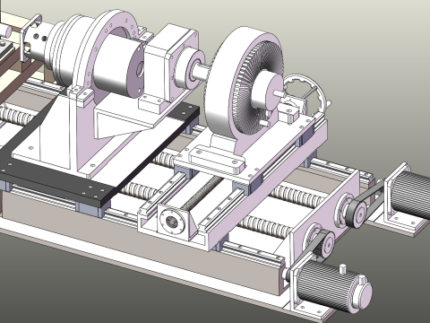 Помилка повернення прецизійного планетарного редуктора та пристрій вимірювання жорсткості SolidWorks з можливістю редагування 3D Модель