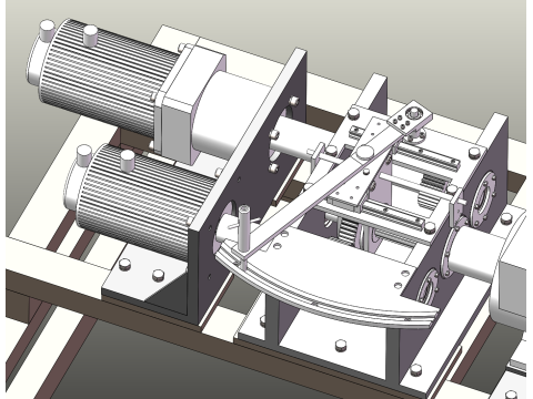 Помилка повернення прецизійного планетарного редуктора та пристрій вимірювання жорсткості SolidWorks з можливістю редагування 3D Модель
