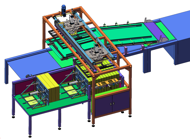 रॉक वूल फीडर सॉलिडवर्क्स संपादन योग्य 3D मॉडल .c4d .max .obj .3ds .fbx .stl .blend 