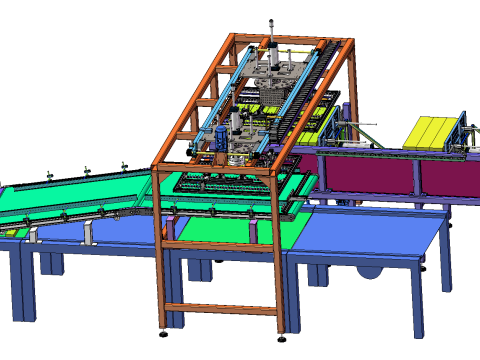 रॉक वूल फीडर सॉलिडवर्क्स संपादन योग्य 3D मॉडल