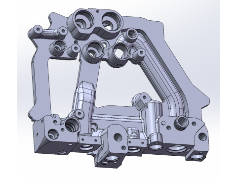 单槽清洗机SolidWorks可编辑 3D 模型