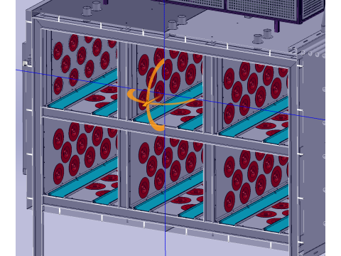 ऑटोमोटिव इंटीरियर प्रीहीटिंग रूम सॉलिडवर्क्स 3डी 3D मॉडल