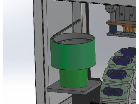 Sealing press fitting workstation SolidWorks 3D 3D Model