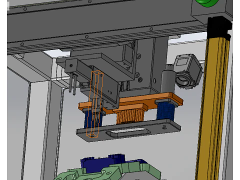 Sealing press fitting workstation SolidWorks 3D 3D Model