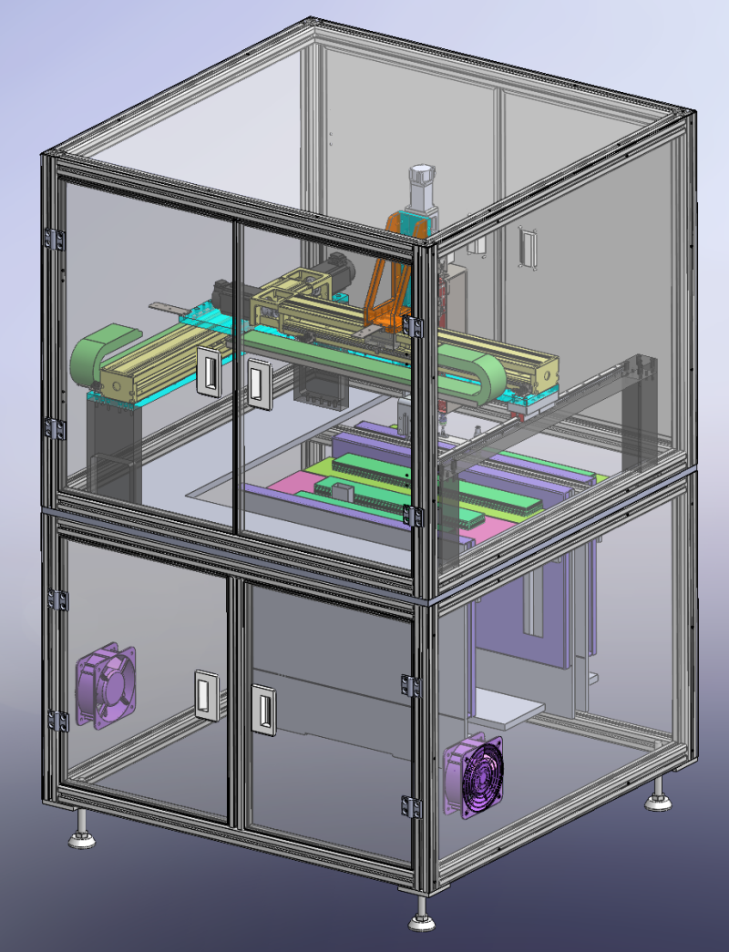 スタッカー SolidWorks 3D 3Dモデル .c4d .max .obj .3ds .fbx .stl .blend 