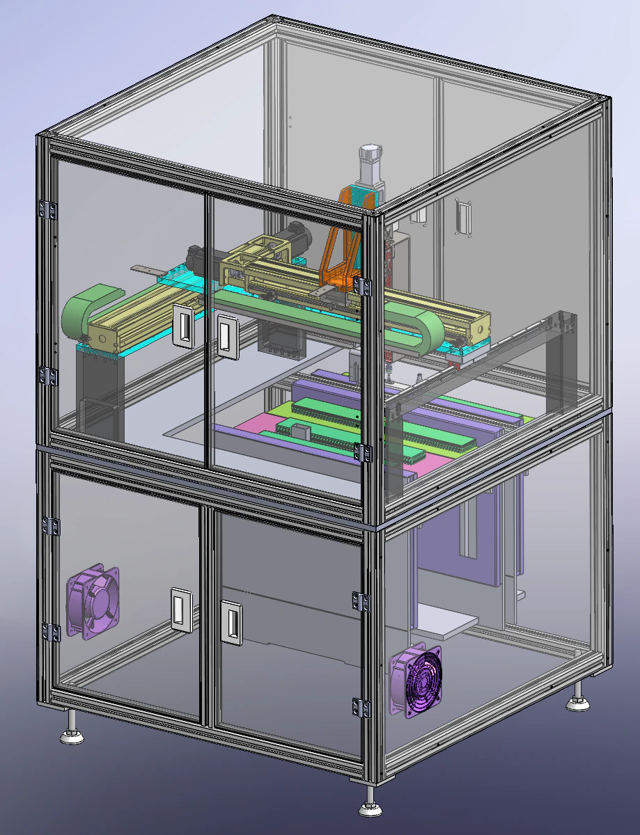 Stacker SolidWorks 3D 3D Model .c4d .max .obj .3ds .fbx .stl .blend
