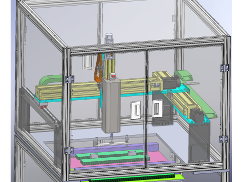 スタッカー SolidWorks 3D 3Dモデル