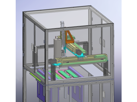 スタッカー SolidWorks 3D 3Dモデル