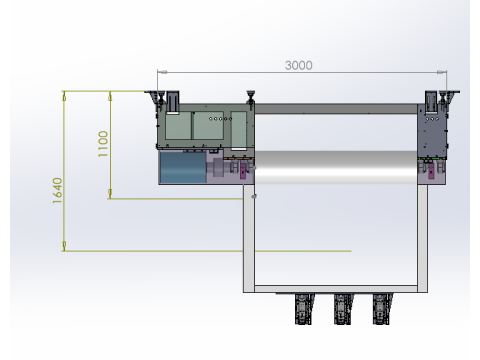 Ступени оборудования для лазерной гравировки дерева 3D Модель