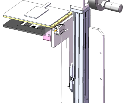 Восьмистанционное заводское инспекционное оборудование SolidWorks, редактируемое 3D Модель