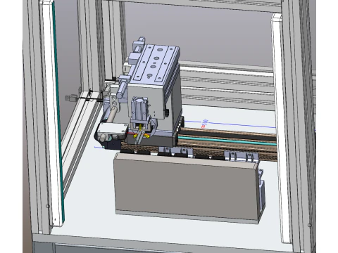 Electronic cigarette multi-core bracket assembly SolidWorks editable 3D Model
