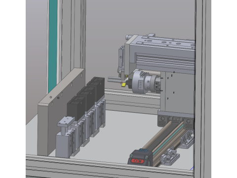 Assemblaggio staffa multi-core per sigaretta elettronica SolidWorks modificabile Modello 3D