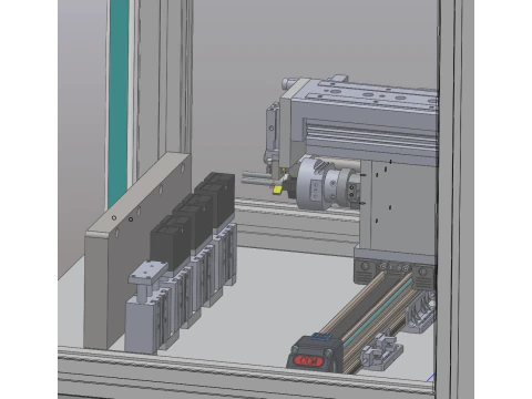 Electronic cigarette multi-core bracket assembly SolidWorks editable 3D Model