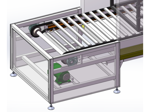 건조 라인 SolidWorks 3D 3D 모델
