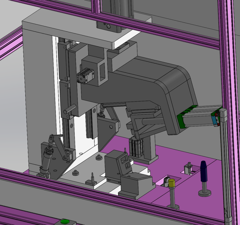 门板冲压工作站 SolidWorks 3D 3D 模型 .c4d .max .obj .3ds .fbx .stl .blend 