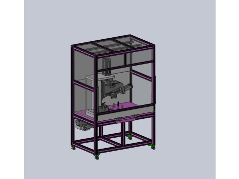 门板冲压工作站 SolidWorks 3D 3D 模型