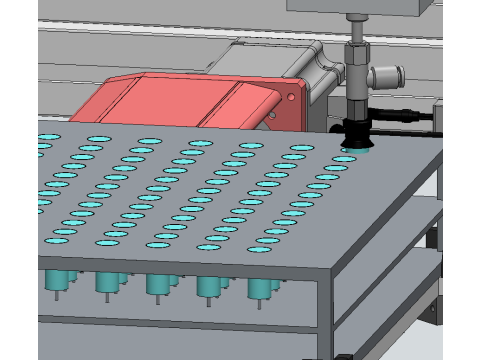 Автоматическая машина для упаковки под давлением с распылительной насадкой SolidWorks 3D 3D Модель