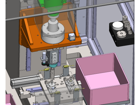 베어링 압입기 SolidWorks 3D 3D 모델