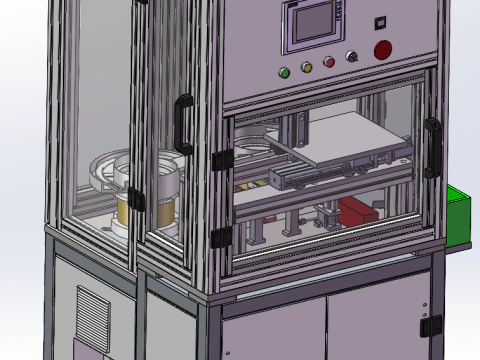Electronic cigarette compression thread detection SolidWorks editable 3D Model