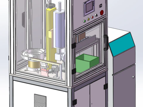Lasermarkierungsgeräte für elektronische Zigaretten, SolidWorks bearbeitbar 3D Modell